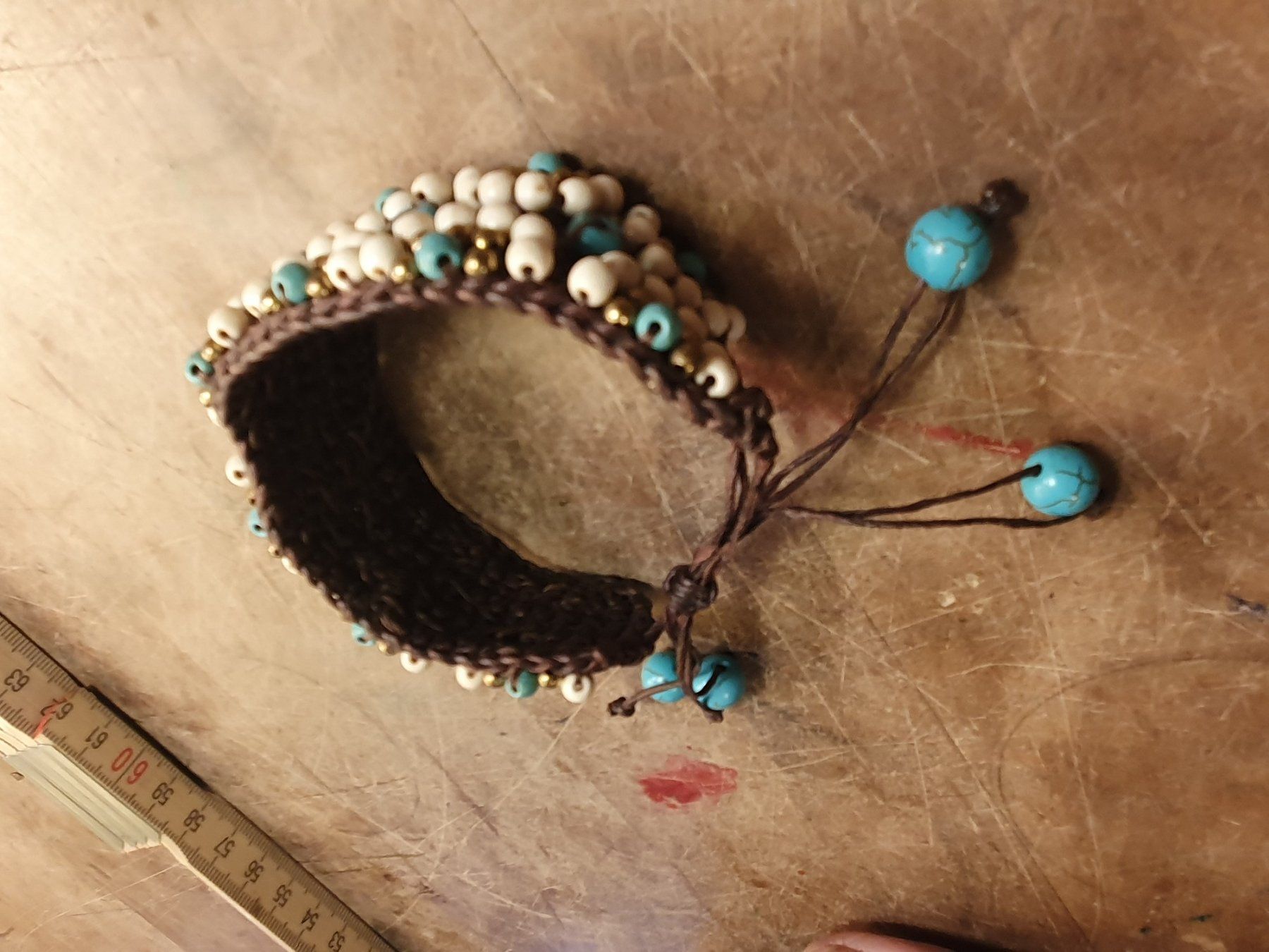 Bracciali & Braccialetti: Armband mit Türkissteinen – Usato da Zürich venduto da loosebone