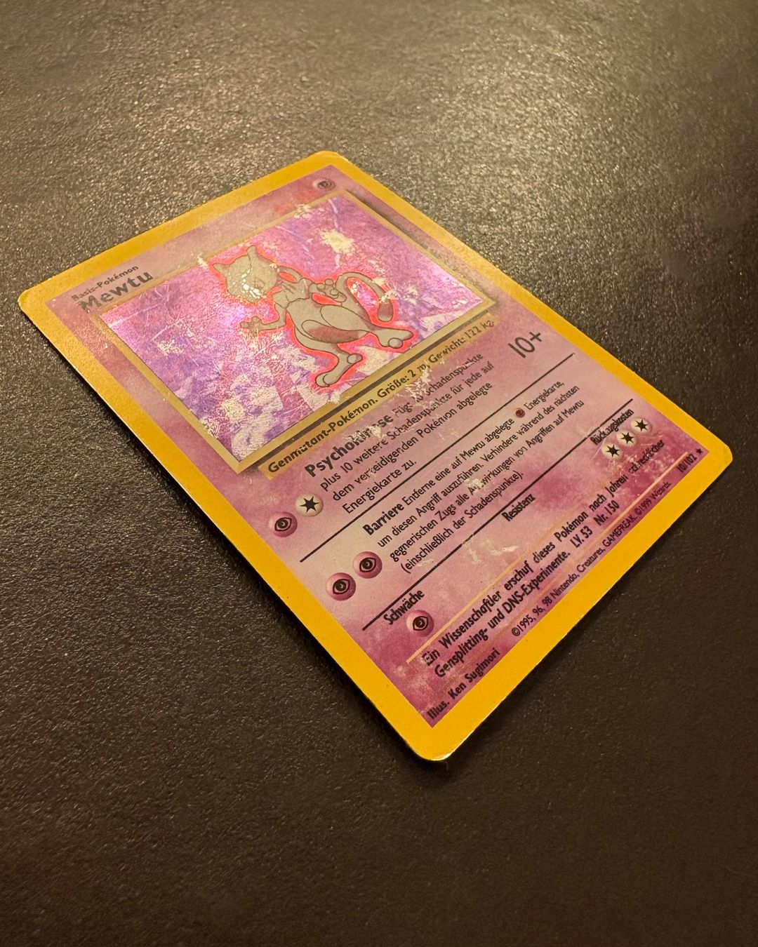 Pokémon Carte collezionabili: Pokémon DE 🇩🇪 - Mewtu Basis-Set 10/102 – Usato da Chalais venduto da Ger0 2