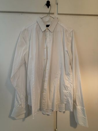 Camicia uomo Gazzarrini bianca cotone taglia 40