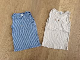 2x Unterhemden Gr. 86/92