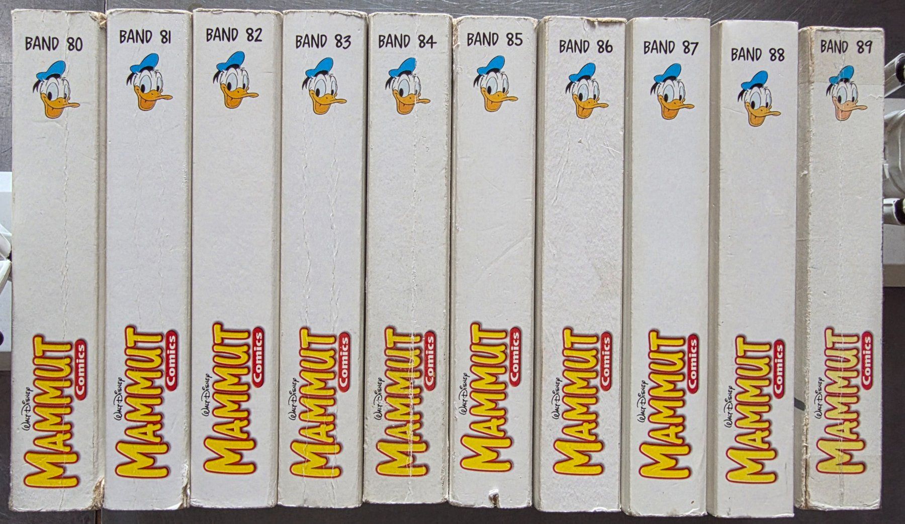 Fumetti: 10x LTB Mammut (80-89) – Usato da Kriens venduto da Rothenfluh66