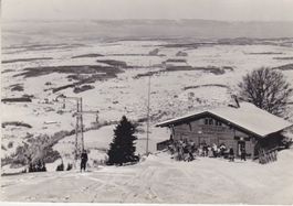 Les Pléiades sur Vevey - Restaurant du Monte -Pente. 1965