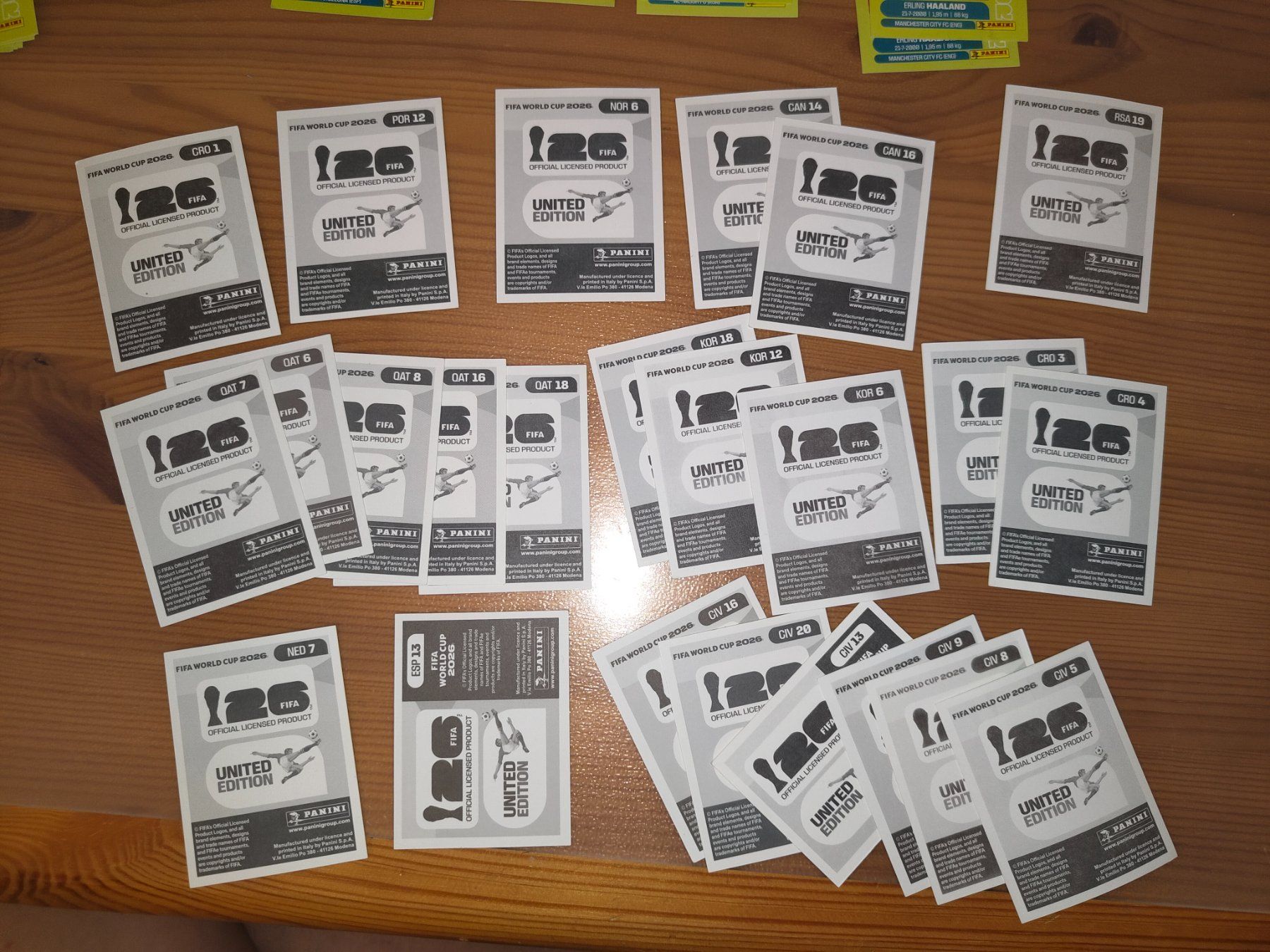 Panini Cartes à collectionner: 🔥24 verschiedene Panini – Neuf avec emballage d'origine à Hettlingen par jmoeck 1