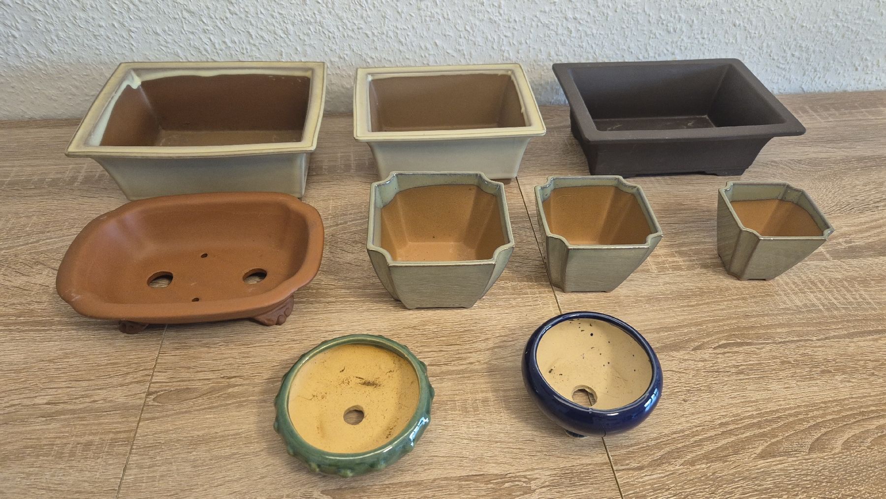 Vasi & Recipienti: 9 bonsaischale/vasi bonsai/pots – Nuovo (secondo la descrizione) da Veyrier venduto da per_c6sz 1