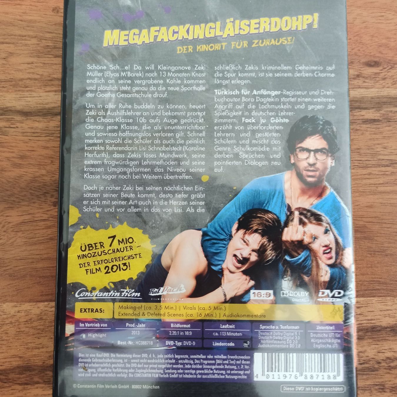 Tutti i DVDs: Fack Ju Göhte – Usato da Dübendorf venduto da kb86_MOVIE 1
