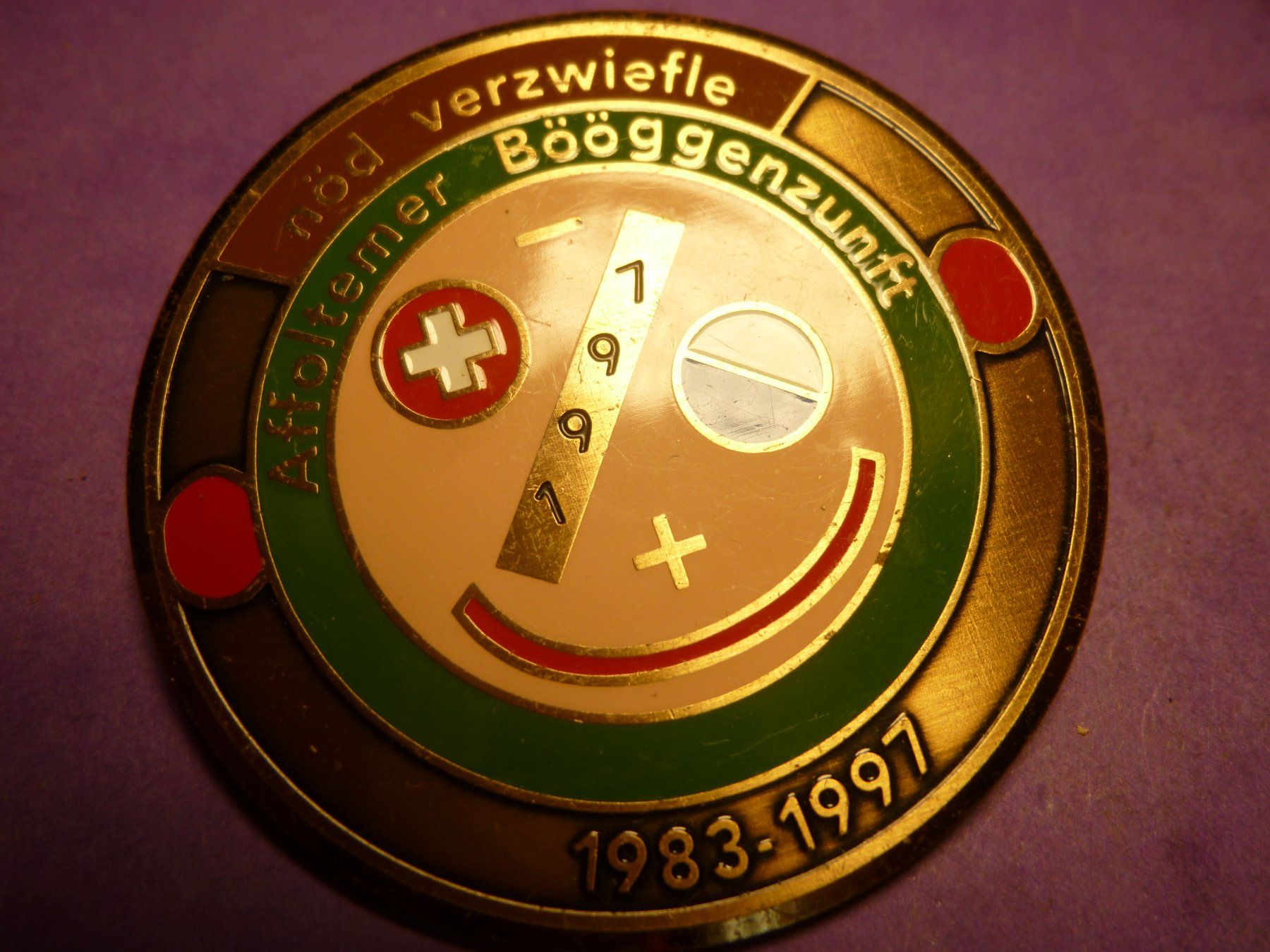 Placchette & Badge: AFFOLTERN 1997 GOLD – Usato da Ried (Muotathal) venduto da Mandarin02