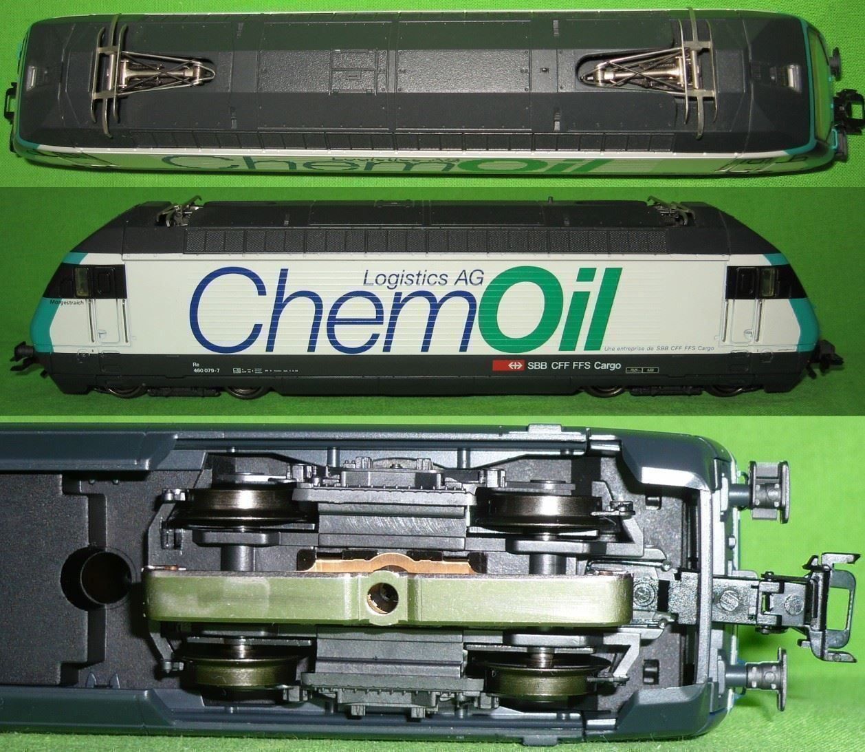 Modellini di ferrovie: SBB Re 4/4 460 079-7 CHEMOIL SINUS 137** – Nuovo e nell'imballaggio originale da Winterthur venduto da Ricardo211 2
