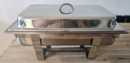 Edelstahl Chafing Dish / Speisewärmer / Bainmarie