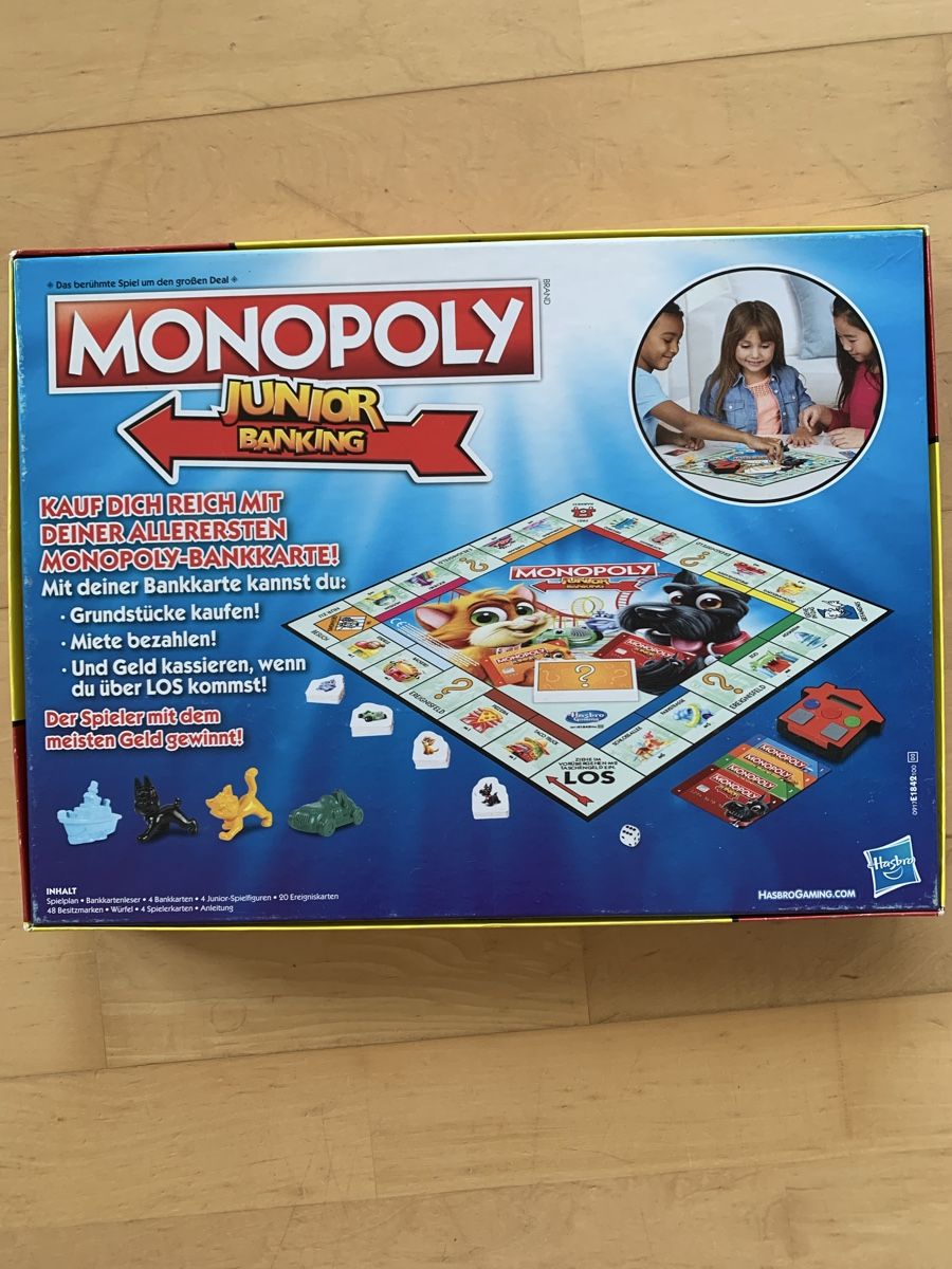 Hasbro Giochi: Monopoly Junior Banking – Usato da Bubikon venduto da nba01 1