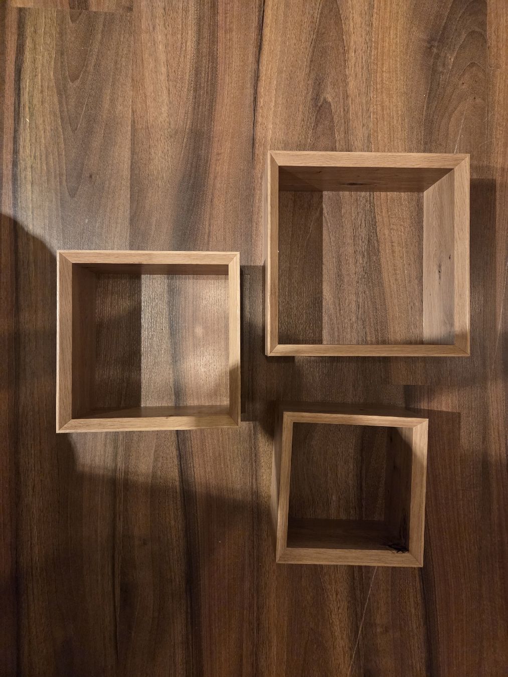 Scaffali: Wohnregal Holz Set, 3 Stuck, Eiche Optik – Nuovo (secondo la descrizione) da Elgg venduto da Fufu28