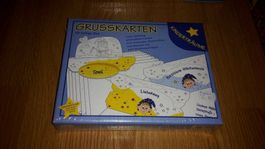 Kinderträune Grusskarten