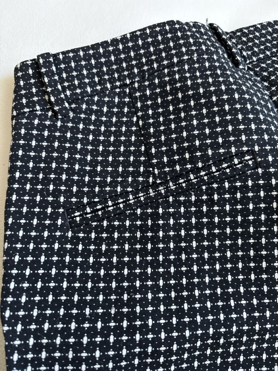 Cambio Pantaloni: Cambio Hose, Gr. 36, schwarz-weiss gemustert – Usato da langenthal venduto da rundholz7 6
