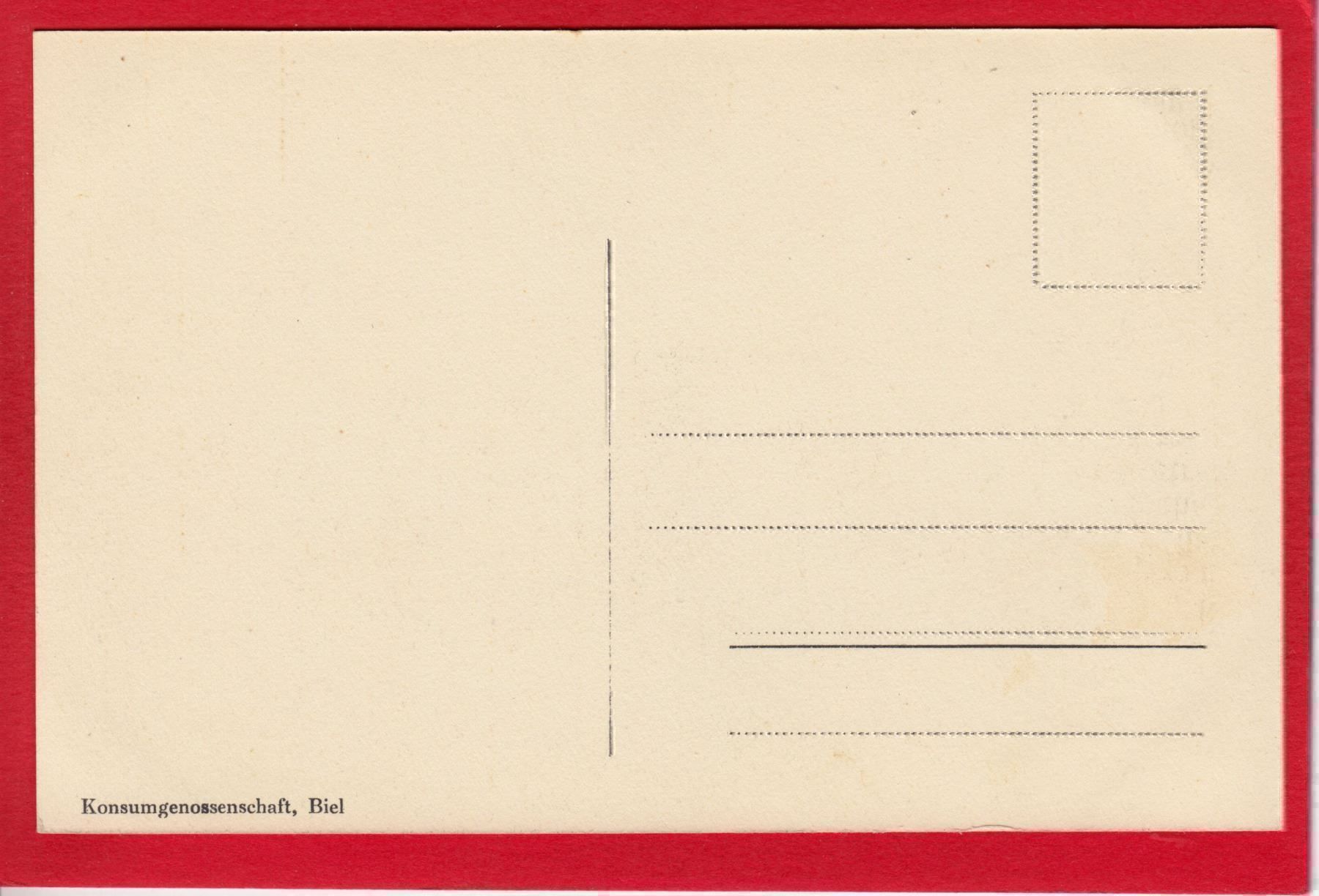 Cartoline postali: AK BRÜGG MIT SCHULHAUS – Usato da Grüningen venduto da Kartensammler 1