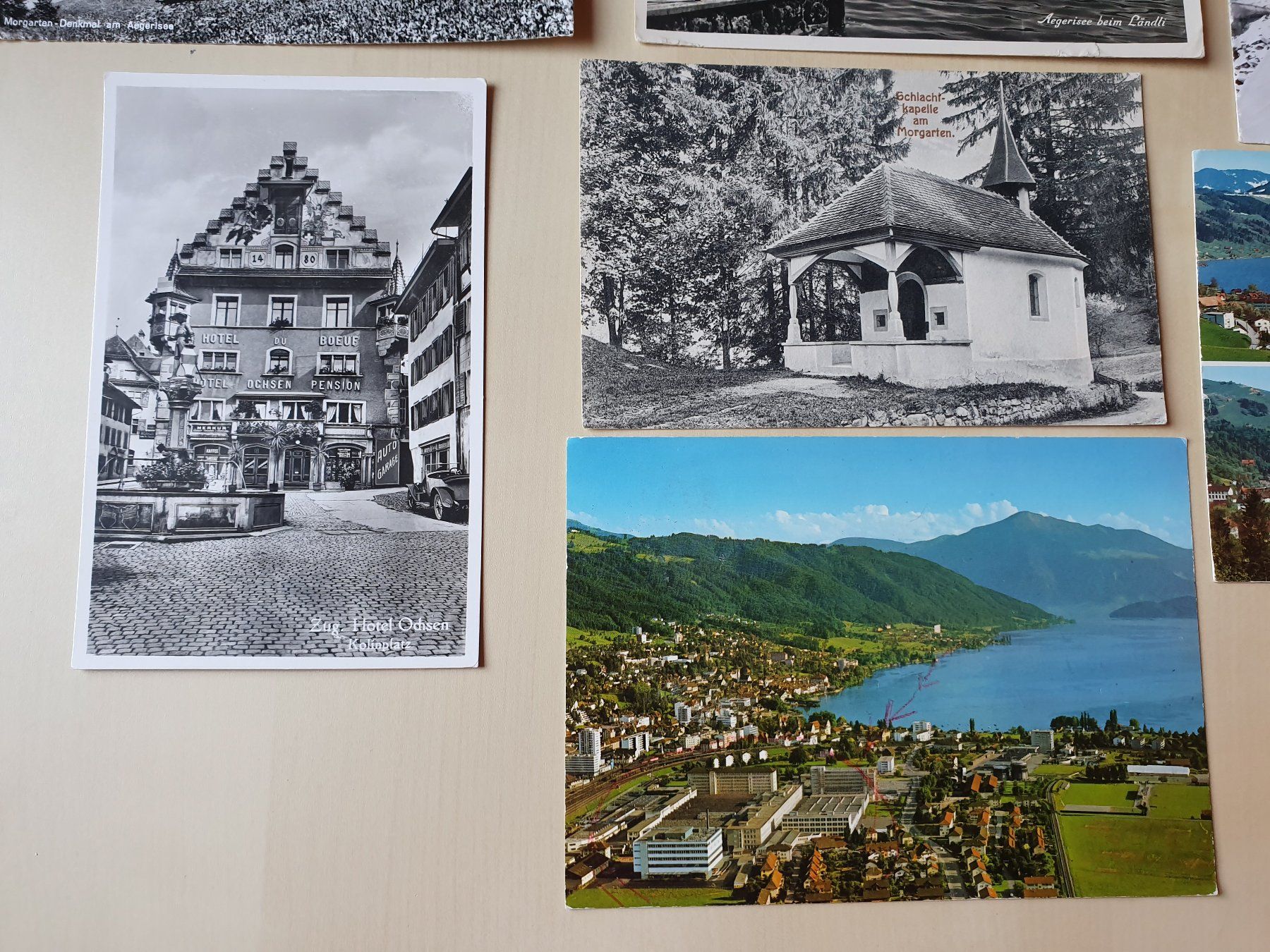 Ansichtskarten: 10 x Karten Zug ab 1912 – Gebraucht aus Stansstad von collectorsshop 3