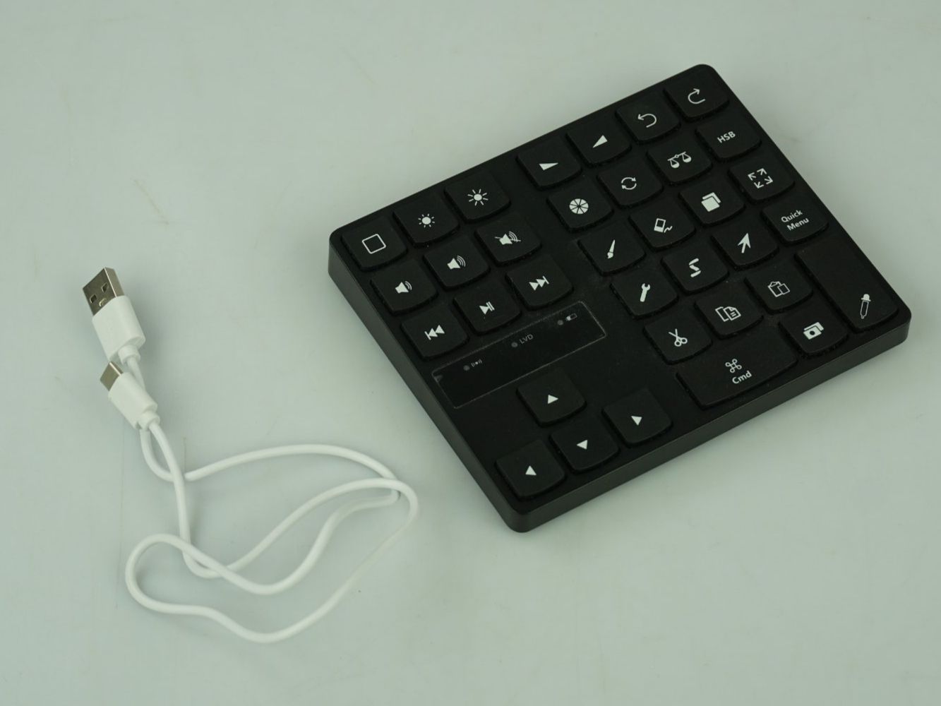 Tastiere: Bluetooth Tastatur Shortcuts fürs Zeichnen oder Videoschnitt – Usato da Rüti ZH venduto da Restwert_Rueti_ZH