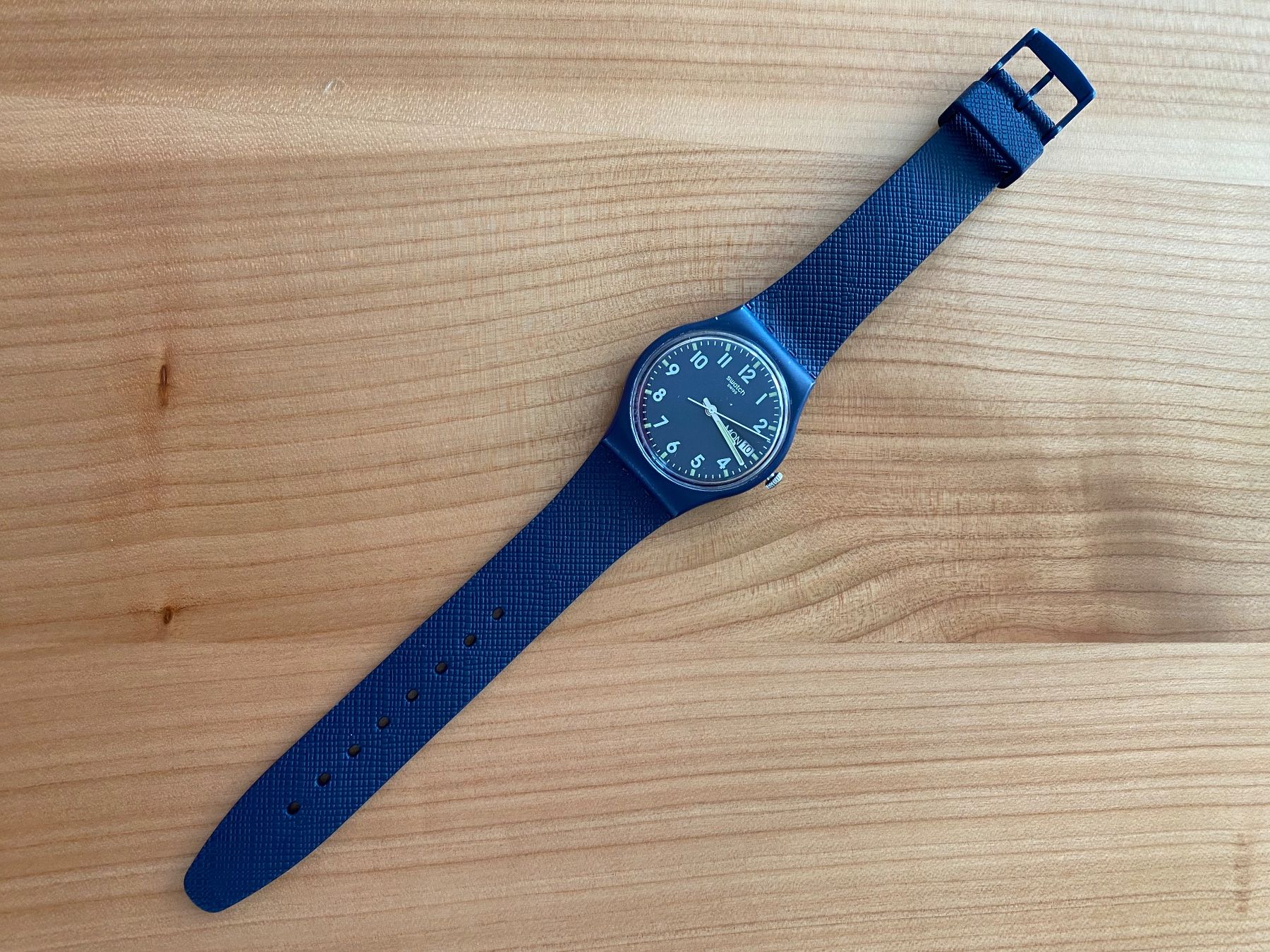 Swatch Orologi: SWATCH Uhr: Modell "Sir Blue" – Usato da Bubikon venduto da Nic050 3