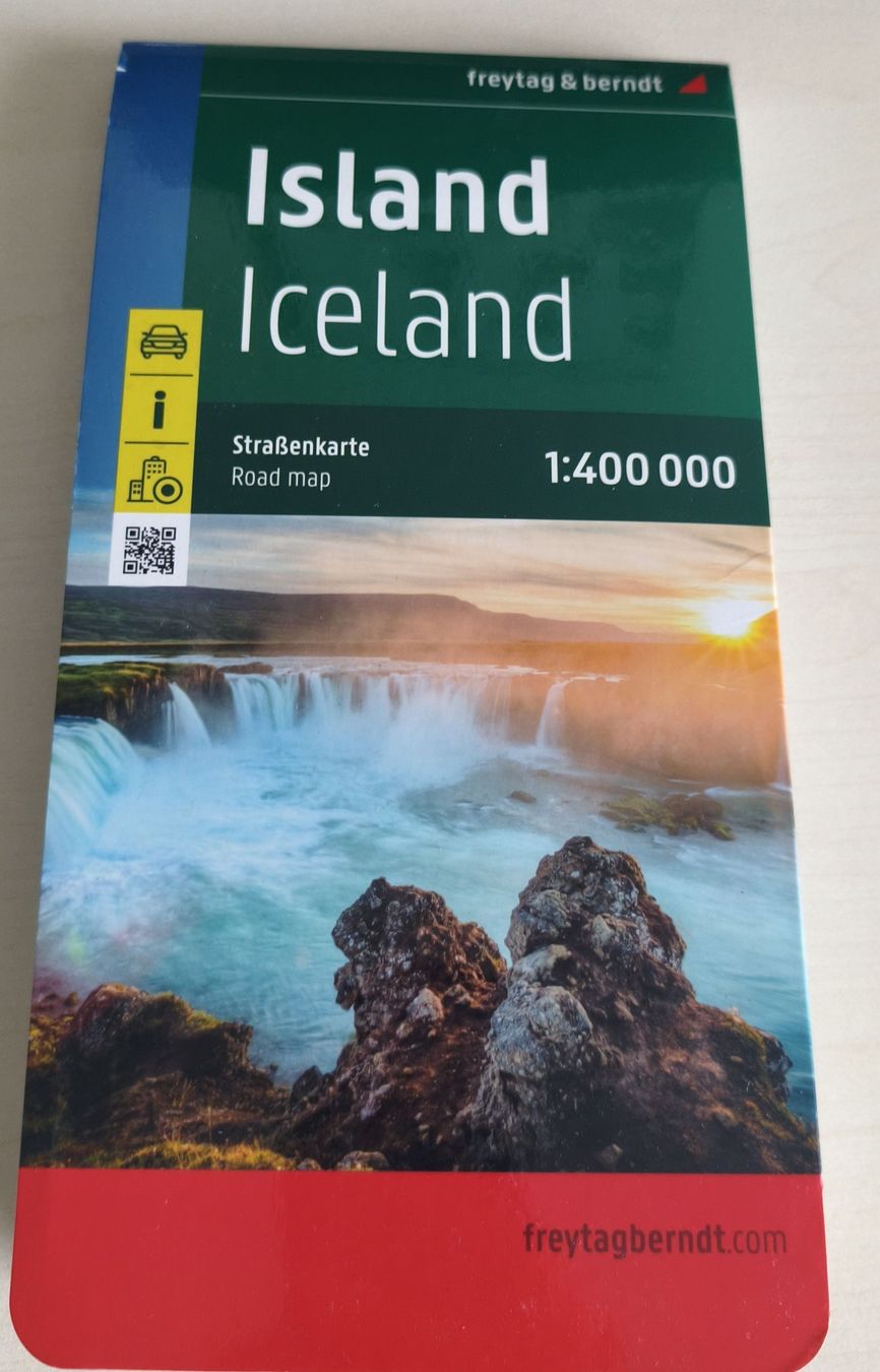 Cartine & Atlanti: Island Strassenkarte – Usato da Untersiggenthal venduto da iknisleh