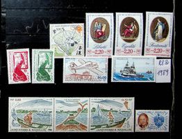 ST PIERRE-ET-MIQUELON TIMBRES NEUFS 1989. 28.80 EUROS /JT146