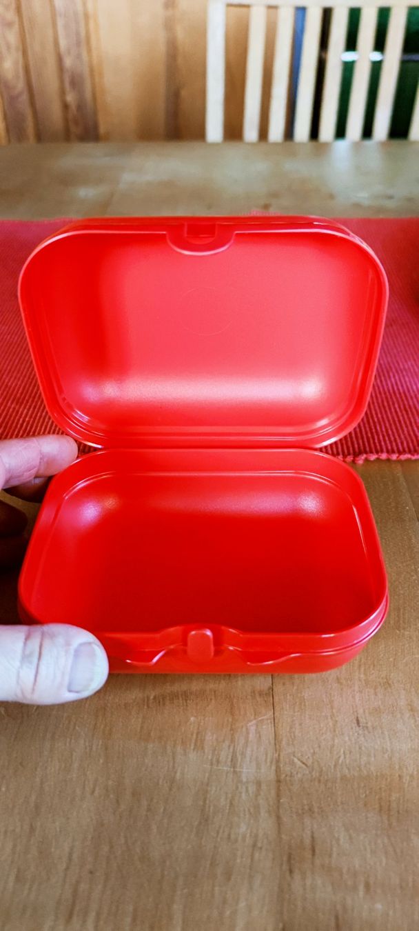Tupperware Contenitori & Simili: Tupper Zwilling Rot – Nuovo e nell'imballaggio originale da Schweizersholz venduto da fuchs06 3