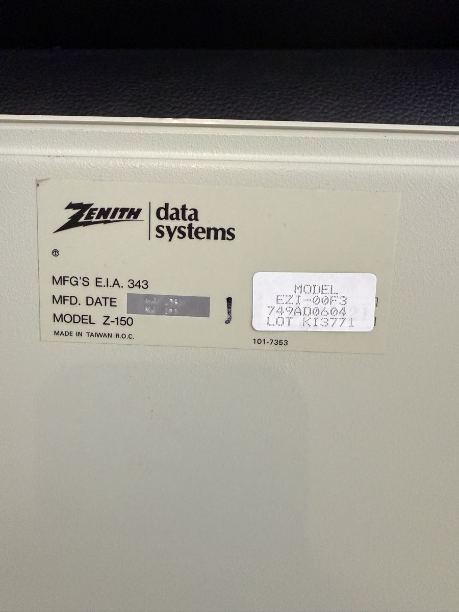 Tastiere: Zenith Z-150 Eazy PC Keyboard NOS État Exceptionnel – Usato da Genève venduto da sho_67qj 7