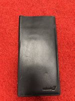 Schwarze Swissair Leder Brieftasche