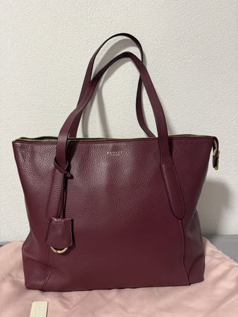 Radley London Handtasche / Shopper — Bordeaux (Leder) — Neu