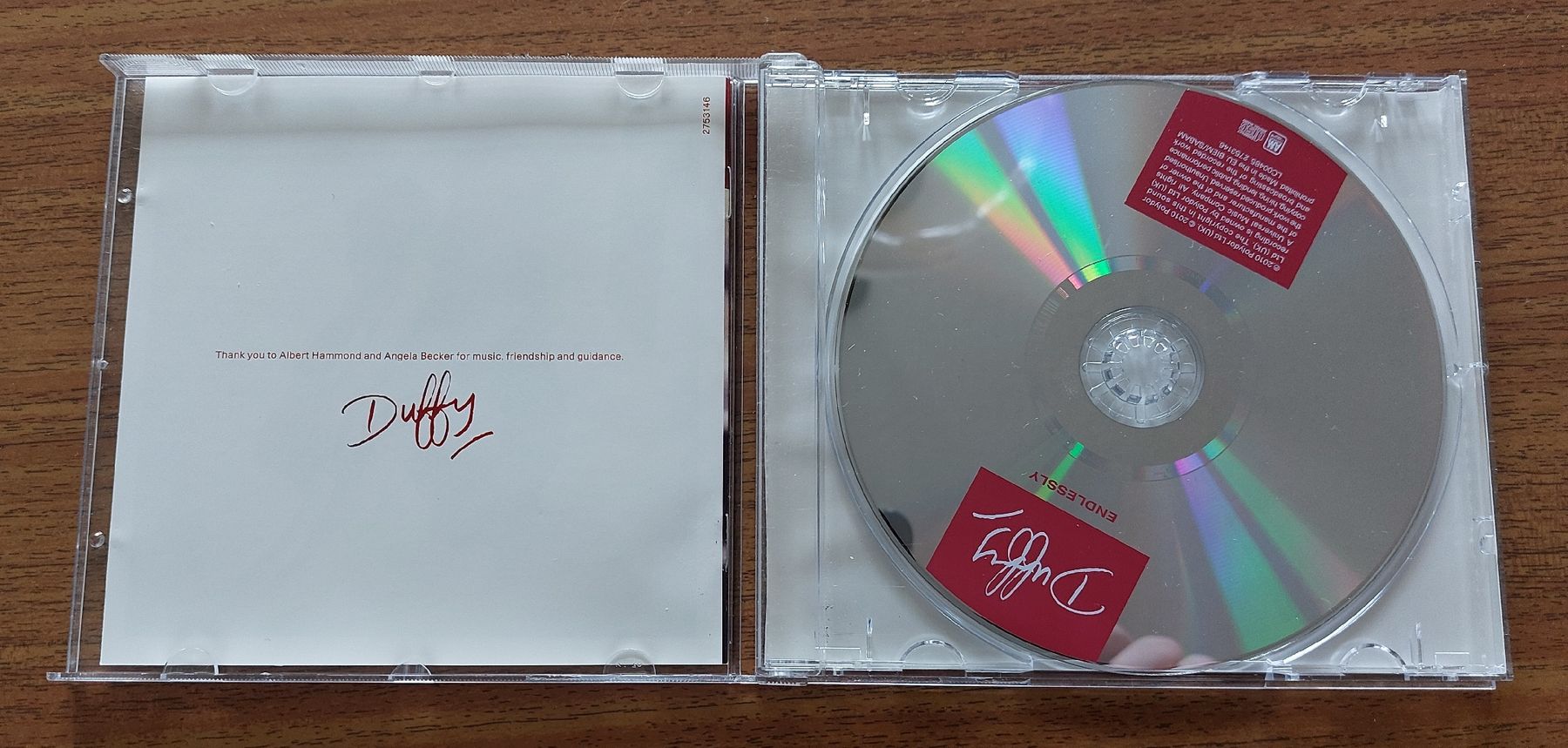 CDs: Duffy Endlessly CD guter Zustand – Gebraucht aus Thörigen von Mairitterling 2
