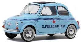 FIAT 500 SAN PELLEGRINO HELlBLAU 1:18 SOLIDO
