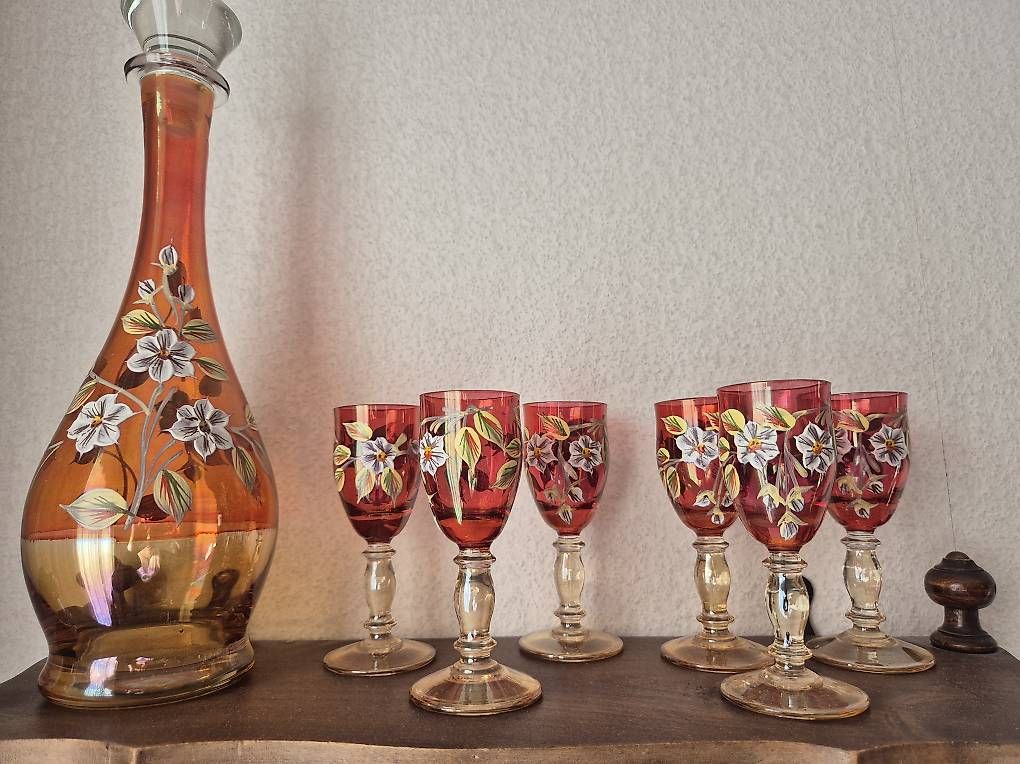 Bicchieri: Schönes Gläser-Set antik – Usato da Heerbrugg venduto da v_s_88zb