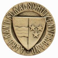 Medaille Aargau 1955 Kant. Kl. Kal. Schützenverband