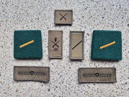 *** Abzeichen Set Infanterie Soldat mit klett ***