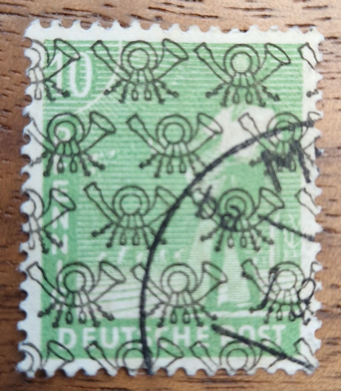 Tutti i francobolli: Briefmarke, Deutschland, 10 Pfennig – Usato da Stüsslingen venduto da dolphine_blue