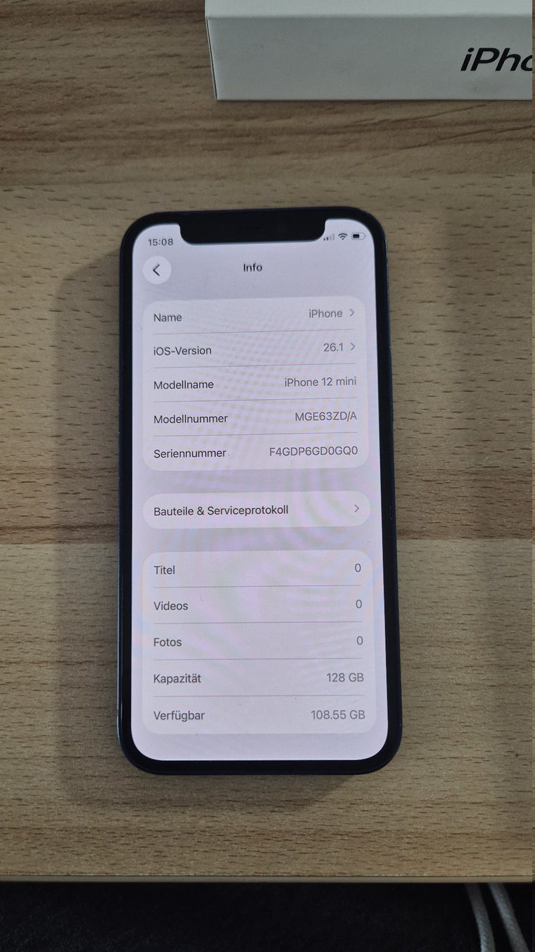 Apple Telefoni cellulari / Smartphones: iPhone 12 mini 128GB Blue 2994 – Usato da Münchenbuchsee venduto da MV_Solutions 3