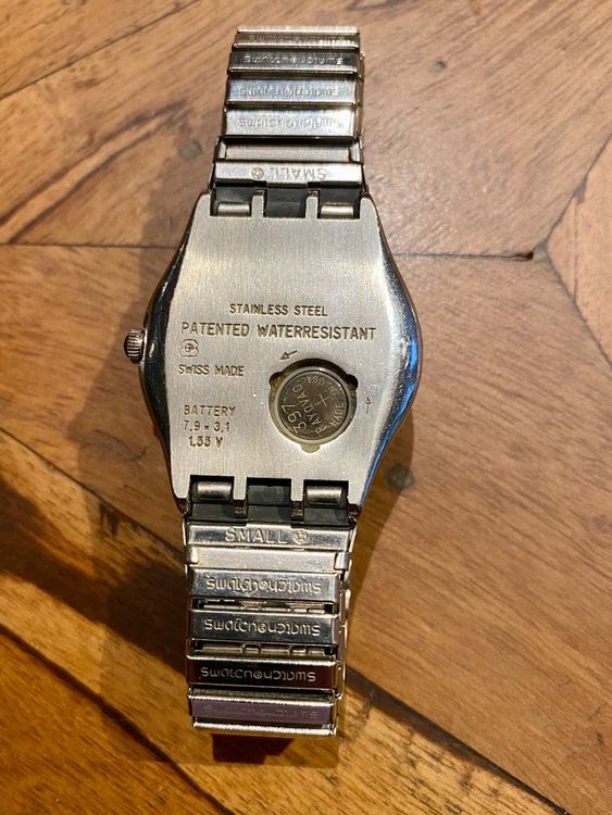 Swatch Irony Edelstahl Armbanduhr 3