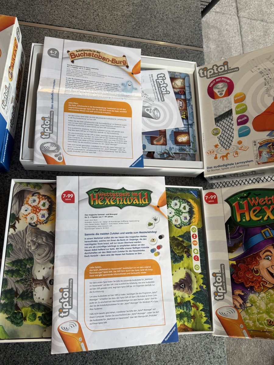 Tiptoi Giochi: Tip Toi Spiele Set mit Stift – Usato da Deitingen venduto da Himhip 5