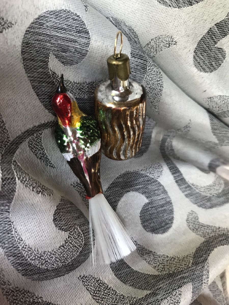 Alle Dekorationen: Kleiner Vogel am Baumstamm Christbaumschmuck – Neu und originalverpackt aus Alpnach Dorf von marvo 2
