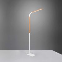 LED Stehleuchte, Holz, 169 cm Höhe