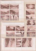 117x) Lot Vignetten, sehe Scan