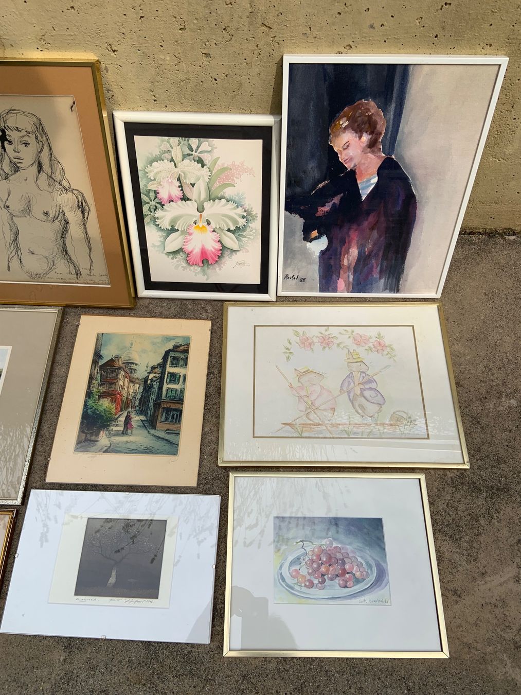 Gemälde: lot de 20 tableaux – Gebraucht aus Allaman von Djack56 4