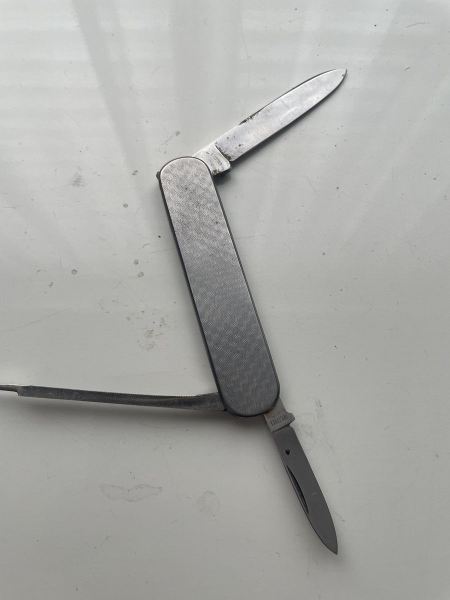 Solingen Taschenmesser: F 702 Altes SMF Solingen  Taschenmesser – Gebraucht aus Diepoldsau von Ganthammer 1