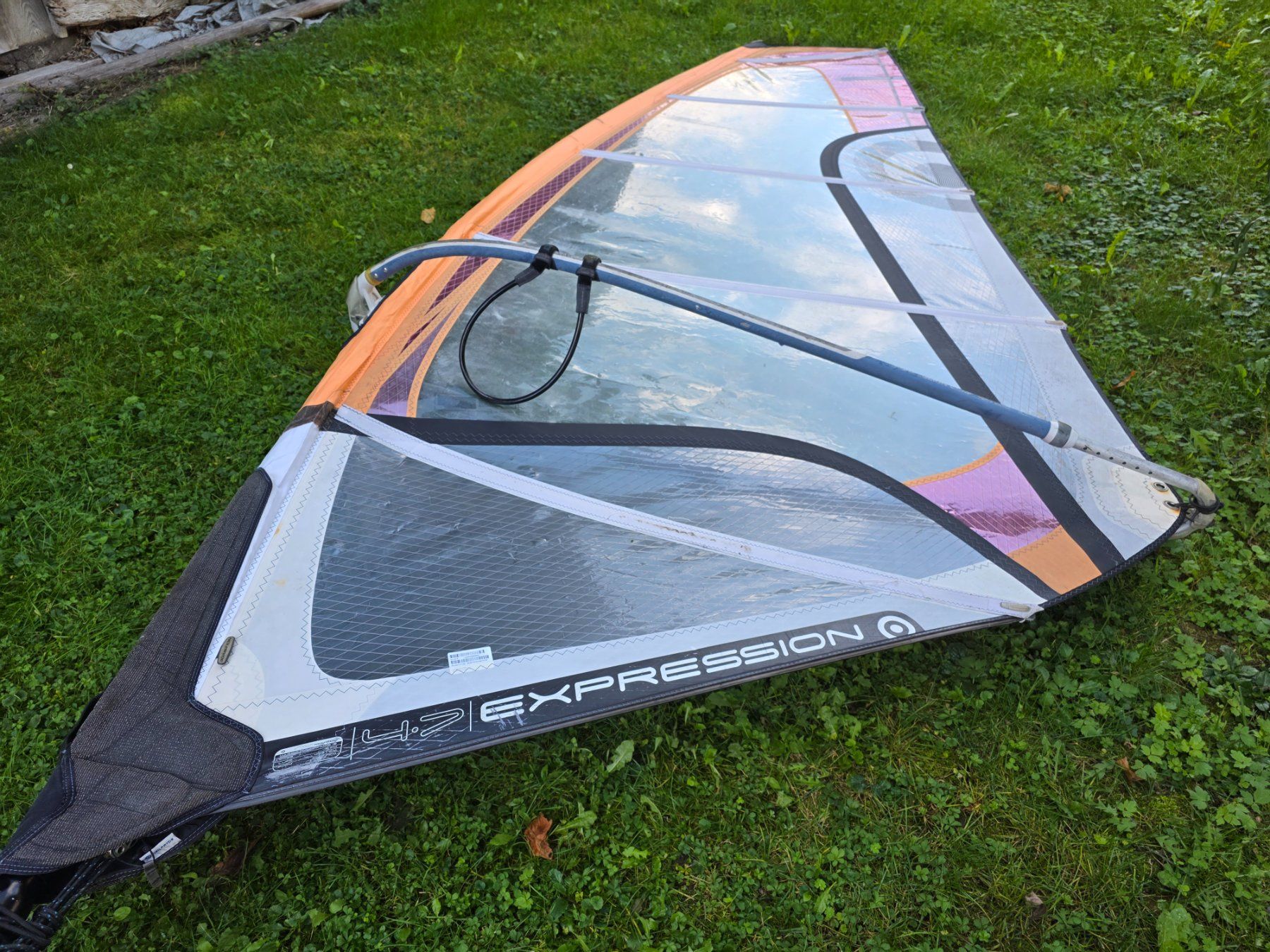 Surf: Windsurf-Komplettrigg Neil Pryde Expression 4,7 – Usato da Buchs SG venduto da swisssurfer007