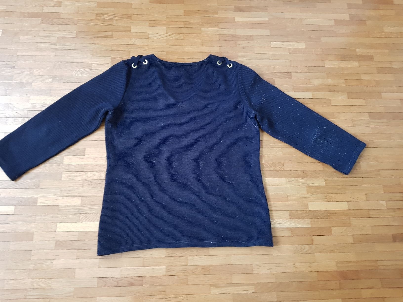 Maison 123 Maglioni & Felpe: Pull bleu marine effet pailleté Maison 123  Taille 36 – Usato da Veyrier venduto da sosozizou 4