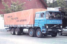 Laufenburg AG Volvo Lastwagen Kuratle AG Holz Platten