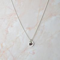 Halskette Silber 925 & Granat (MY75)