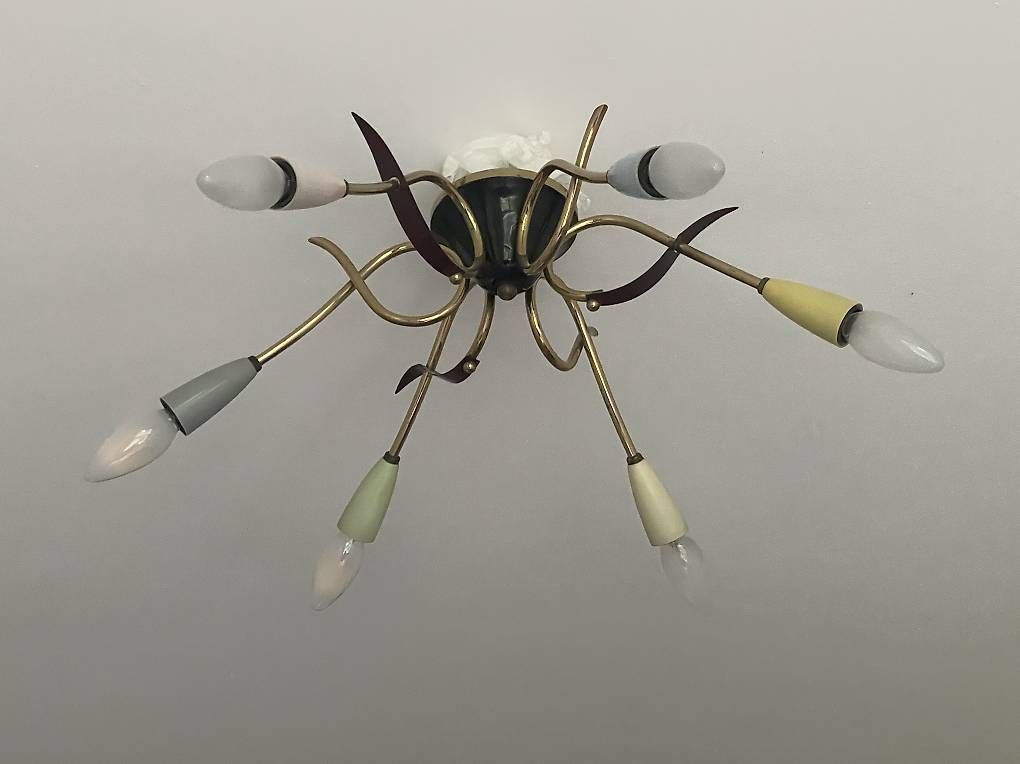 Lampadari & plafoniere: Sputnik Spinnenlampe 50 / 60er  – Usato da Bütschwil venduto da Biberli59