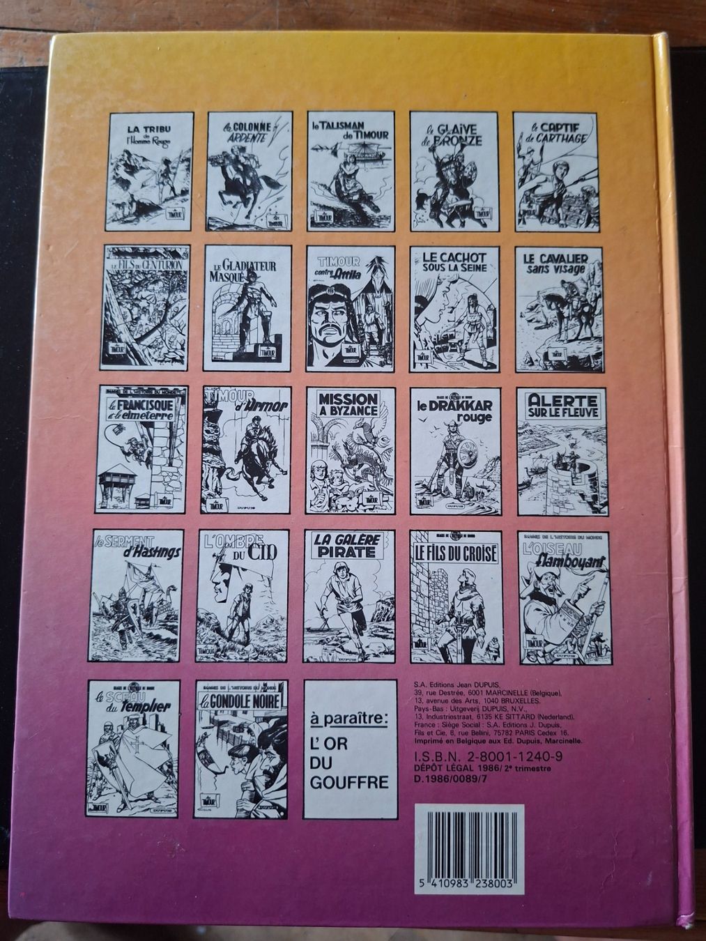 Comics: LES TIMOUR N°22  EO La gondole noire – Gebraucht aus Neuchâtel von skajams 1