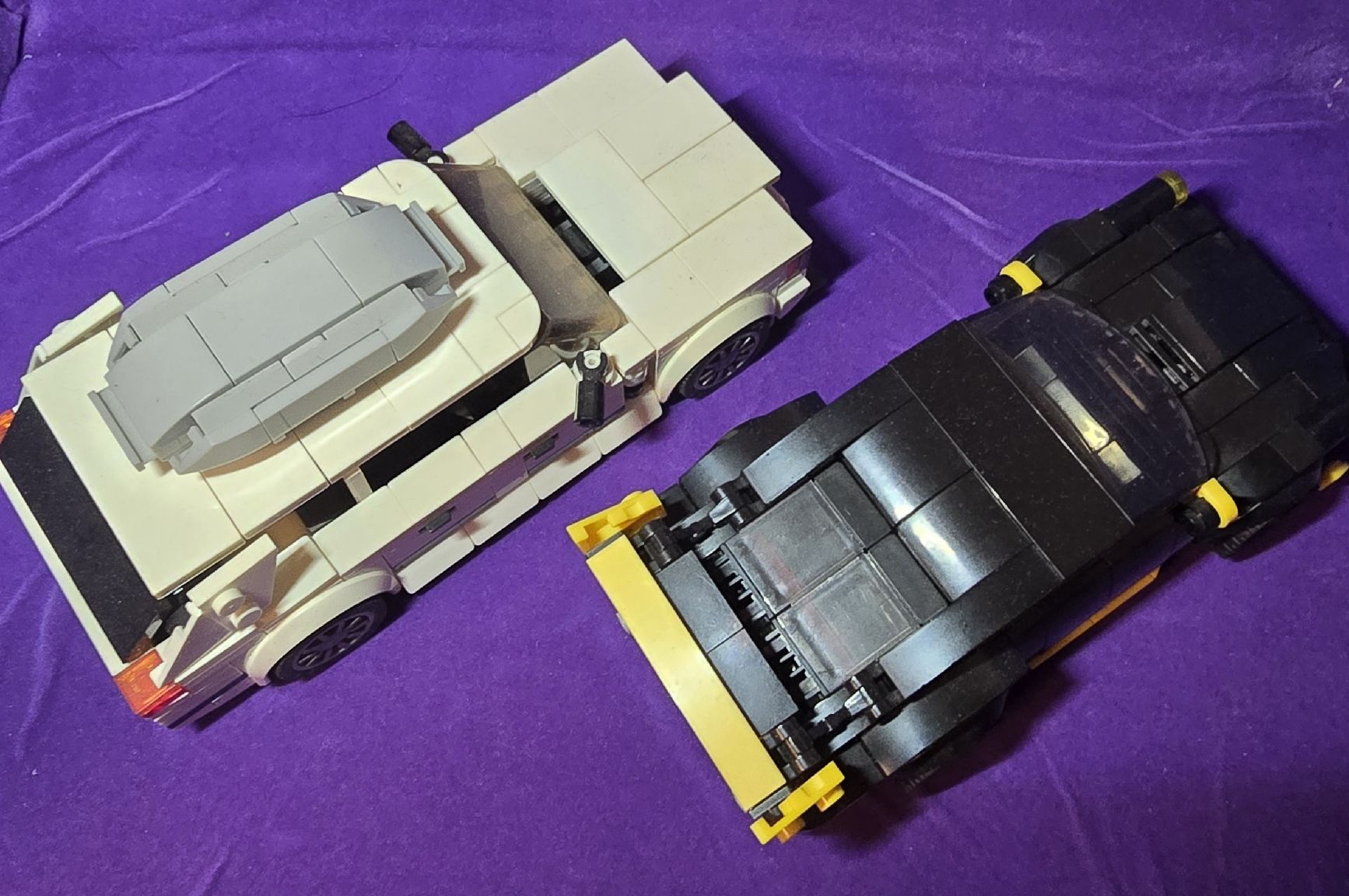 Lego Giocattoli: 2x Klemmbaustein Autos / Lego Style – Usato da Wangs venduto da Restposten.Garage 6