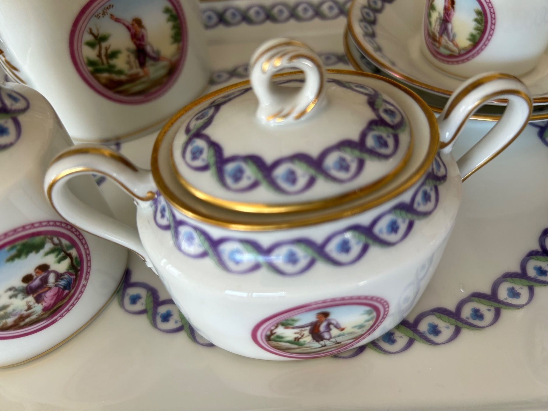 Ginori Set di piatti: Edles Espresso Set – Usato da Huttwil venduto da Alpoehi04 2