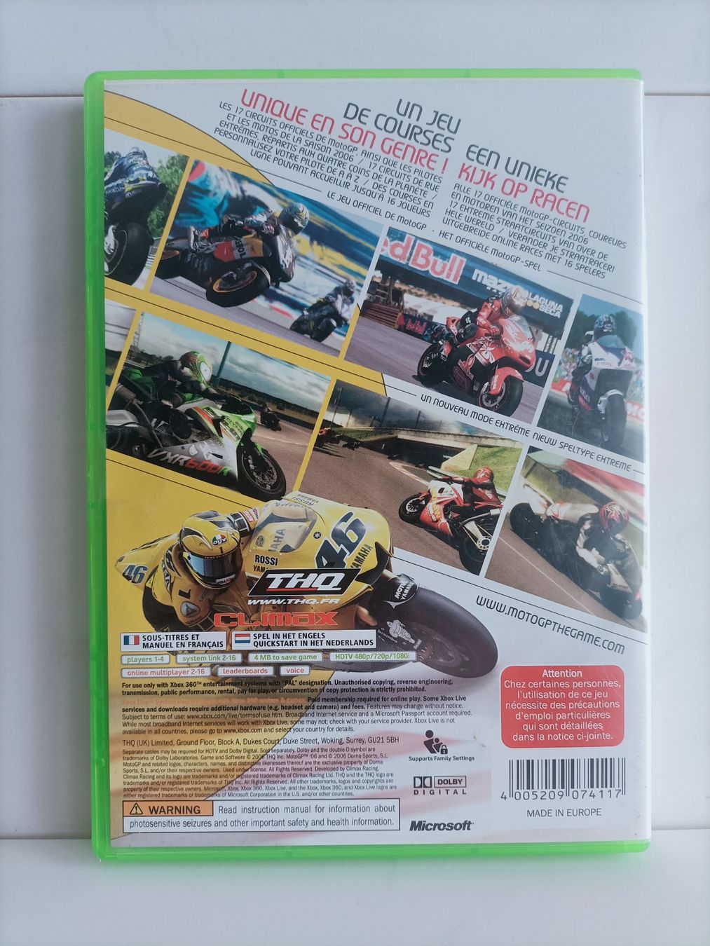 Jeux: XBOX 360 MotoGP '06 THQ – D'occasion à crans montana par AB3963 2