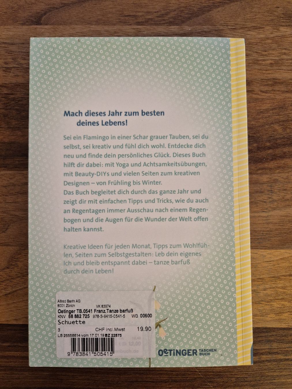 Libri: "Tanze barfuss durch dein Leben" – Nuovo (secondo la descrizione) da Domat/Ems venduto da ver_7q9b 1